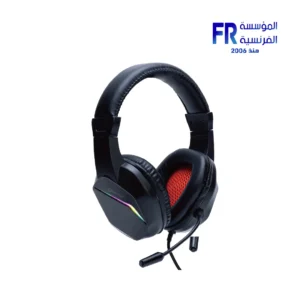 Meetion HP022 RGB Wired Gaming Headset Front View