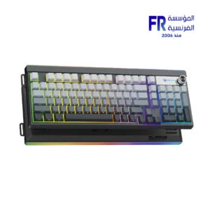 Meetion Vibekey B98 Triple Mode sleek 98 Wireless And Bluetooth Membrane Gaming KeyboaraMeetion Vibekey B98 98% Wireless Membrane Gaming Keyboard Front Viewd