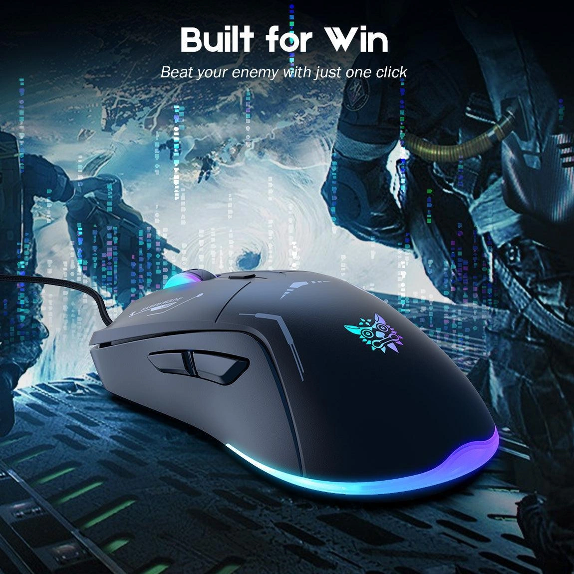 Onikuma CW917 Plug and Play USB Gaming Mouse
