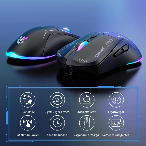 Onikuma CW917 RGB Streamer Lighting Effects