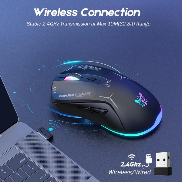 Onikuma CW917 Ergonomic Design with 6 Buttons
