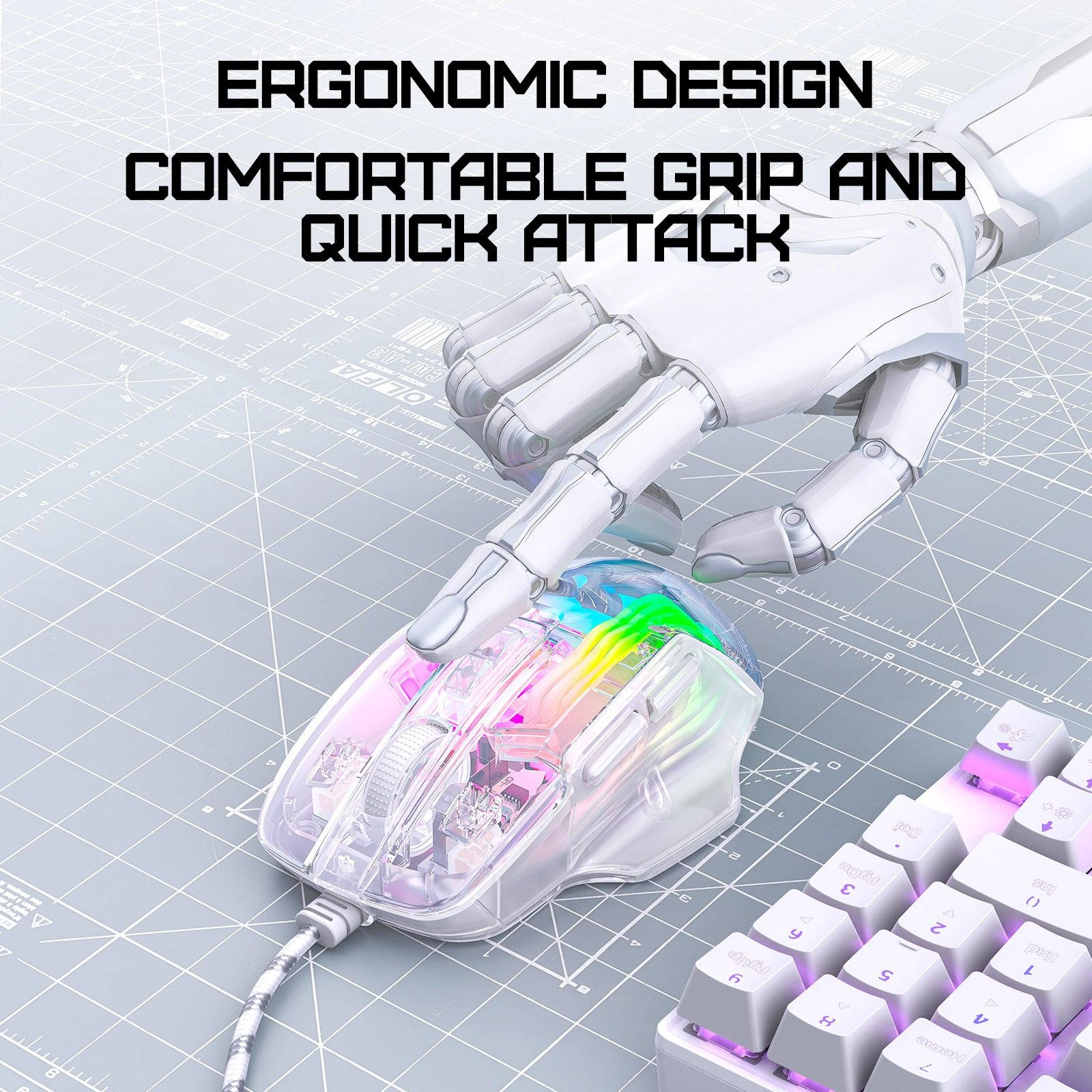 Onikuma CW923 16.8 Million Color RGB Lighting with Multiple Effects