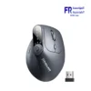 Onikuma CW932 Dual Mode Ergonomic Vertical Wireless Gray Mouse