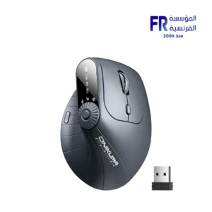 Onikuma CW932 Dual Mode Ergonomic Vertical Wireless Gray Mouse