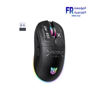 Onikuma CW935 wireless mouse black front view Egypt best price