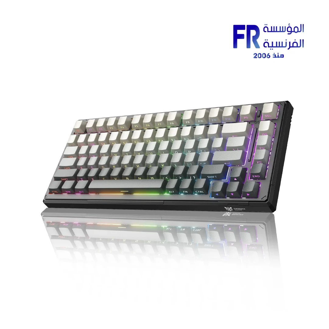 Onikuma G83 keyboard black gray front view Nasr City store Egypt best price
