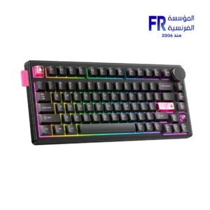 Onikuma MT706 81 Key Tri Mode Gasket RGB Mechanical Black Gaming Keyboard
