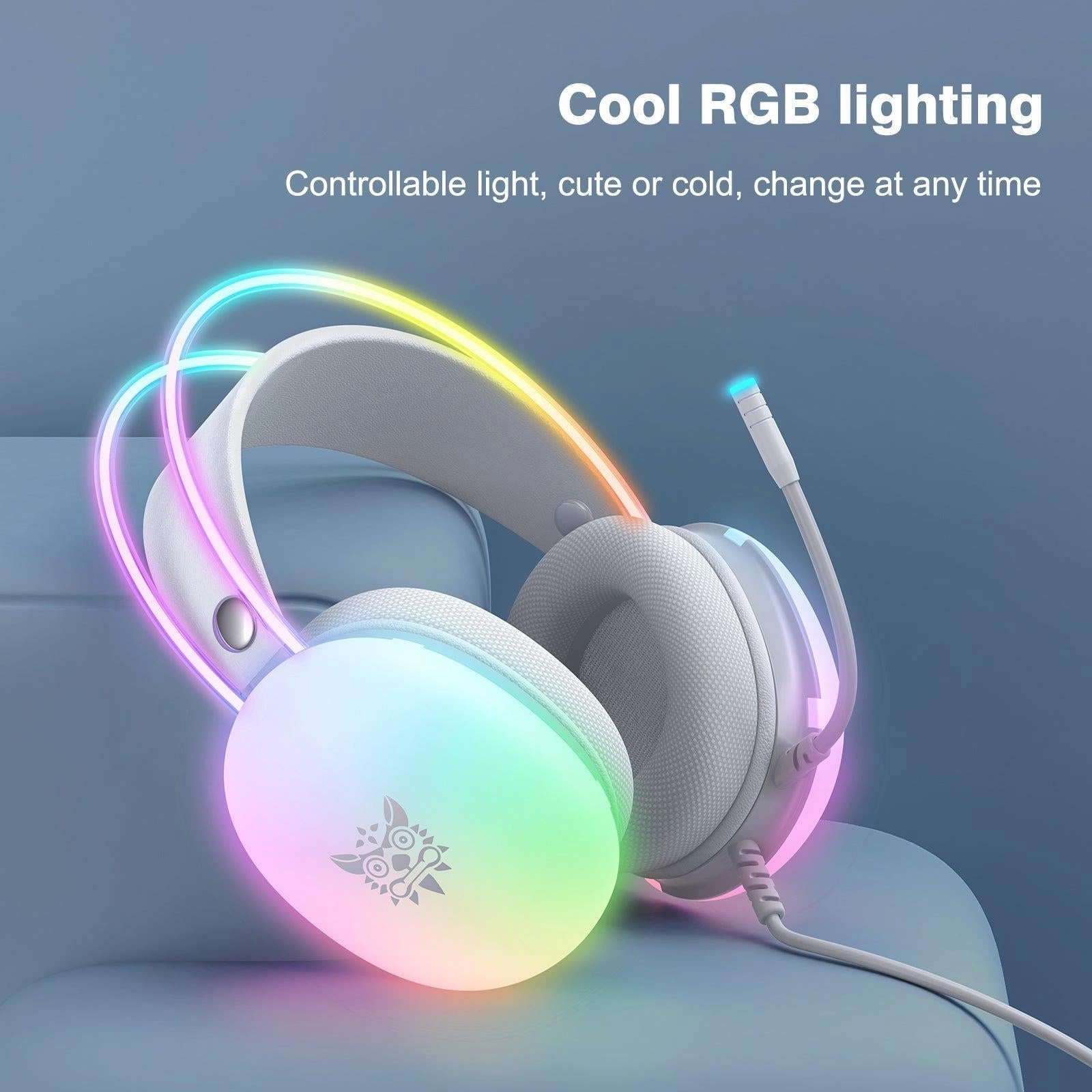 Onikuma X25 RGB Wired Gaming Headset