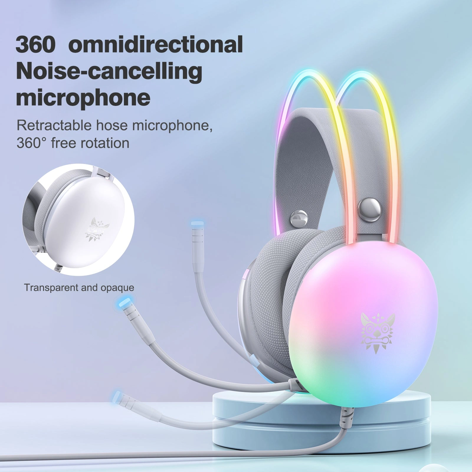Onikuma X25 RGB Lighting