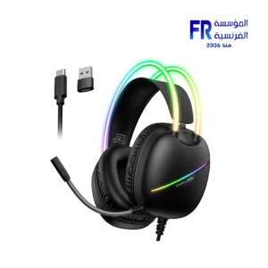 Onikuma X33 headset black front view Egypt best price