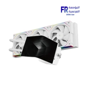 Thermalright Levita Vision 360 White AIO Liquid Cooler Front View Egypt Best Price