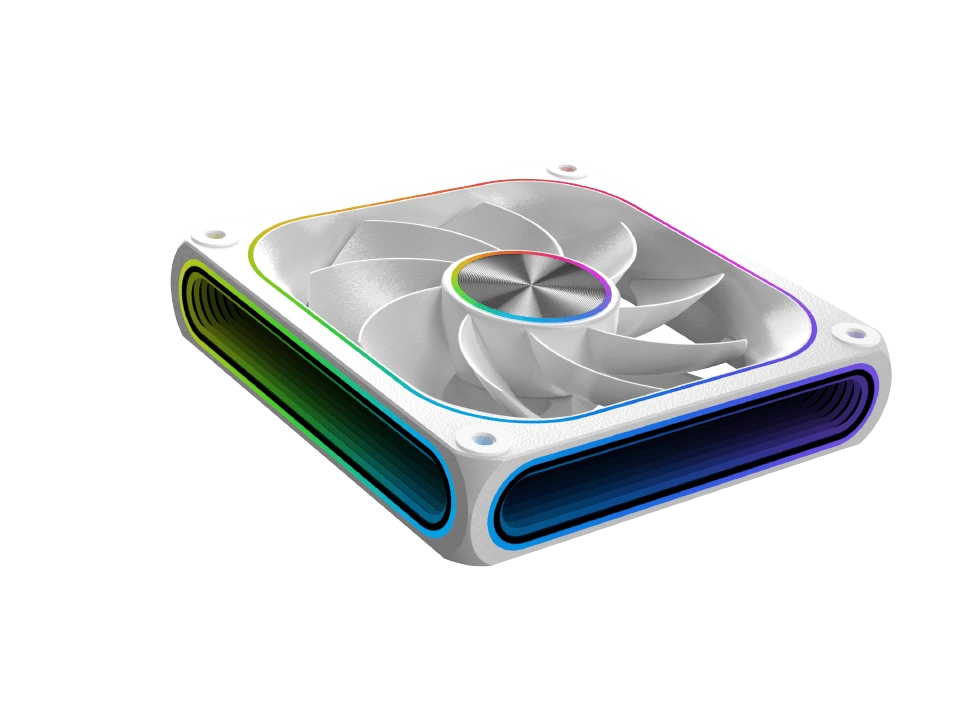 Xigmatek Infinity J22A Arctic Reverse ARGB PWM Fan 3-Pack