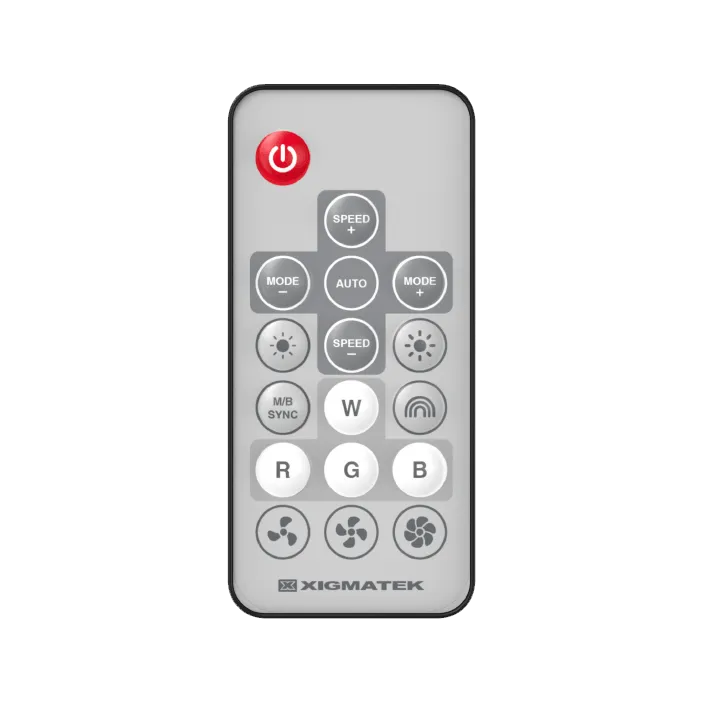 Wireless IR Remote Control Included