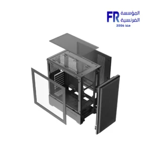 Alternative view of darkFlash C365 Mesh Black Mid Tower Case