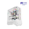 darkFlash DY460 White Dual-Chamber PC Case Front View Egypt Best Price
