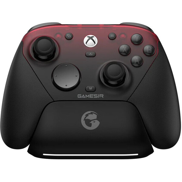 GameSir G7 Pro Shadow Ember controller with dark shell and red accents