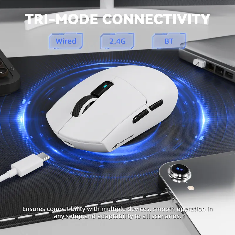 59g ultra-lightweight ergonomic shell design