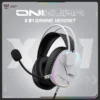 Onikuma X91 RGB Wired Over Ear White Gaming Headset