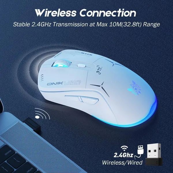 Type-C wired charging and automatic mode switching