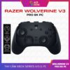 Black Razer Wolverine V3 Pro 8K PC wireless controller with TMR thumbsticks