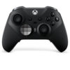 Black Microsoft Xbox Elite Wireless Controller Series 2 with adjustable thumbsticks and faceted D-pad