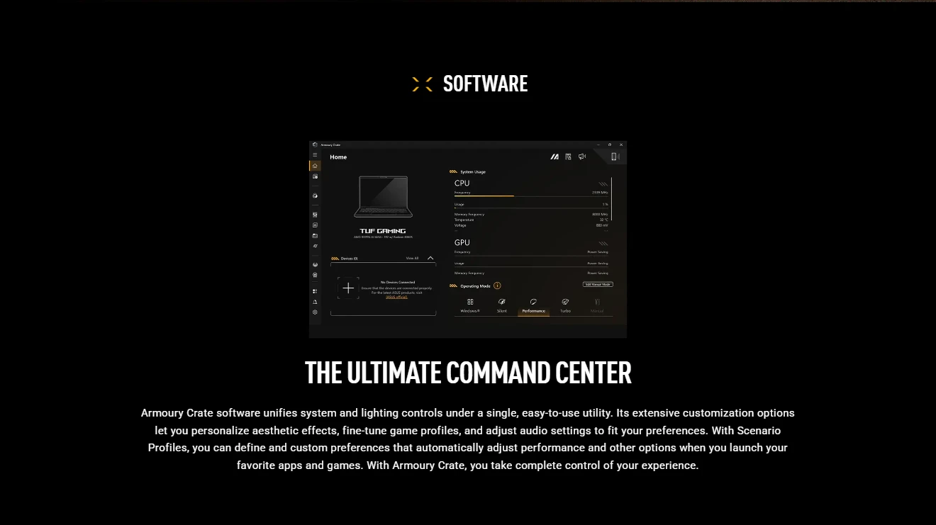 ASUS TUF Gaming A16 — detail view