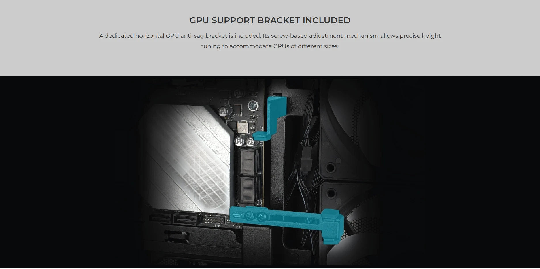 GPU anti-sag bracket