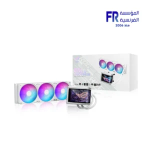 ⁦ASUS ROG Ryuo IV 360 ARGB White Edition 360mm AIO Liquid CPU Cooler⁩ - الصورة ⁦3⁩