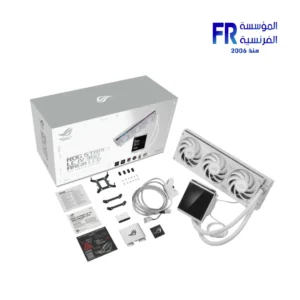 ASUS ROG Strix LC IV 360 ARGB LCD White Edition 360mm AIO Liquid CPU Cooler - Image 4
