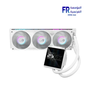 ASUS ROG Strix LC IV 360 ARGB LCD White Edition 360mm AIO Liquid CPU Cooler