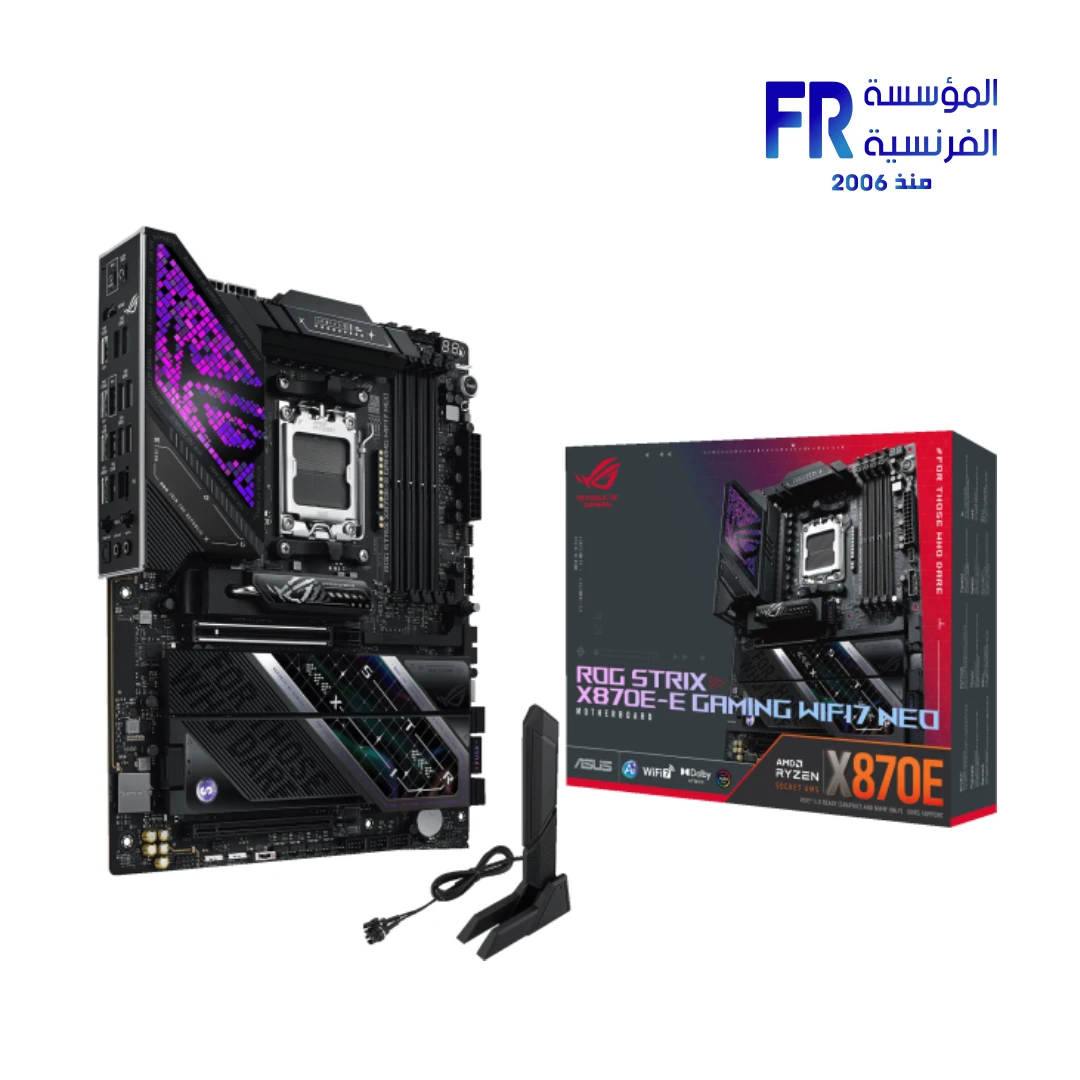 ASUS ROG STRIX X870E-E GAMING WIFI7 NEO Socket AM5 DDR5 ATX Motherboard