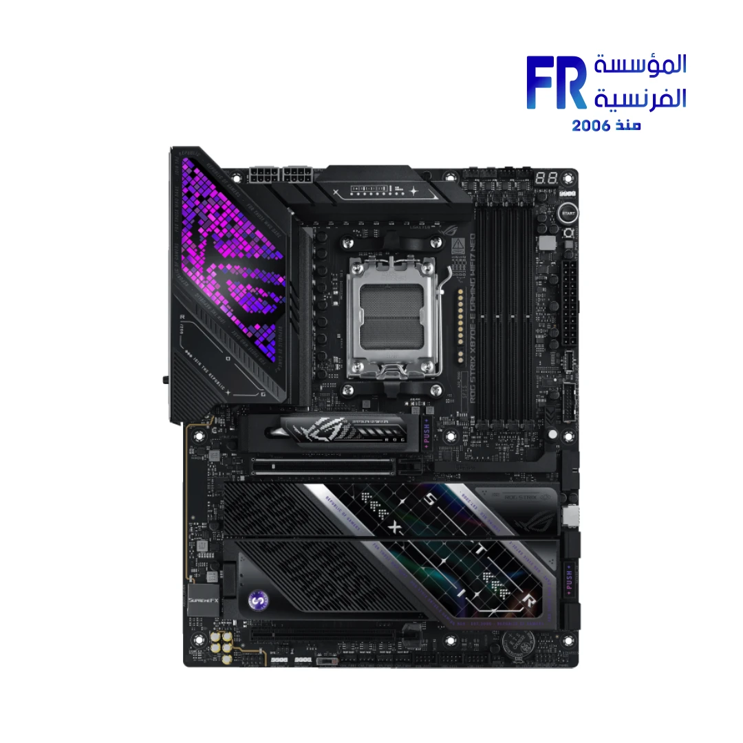 ASUS ROG STRIX X870E-E GAMING WIFI7 NEO Socket AM5 DDR5 ATX Motherboard - الصورة 2
