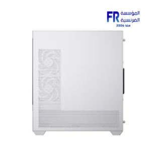 ⁦Aerocool P500D Tempered Glass White Mid Tower Case⁩ - الصورة ⁦5⁩