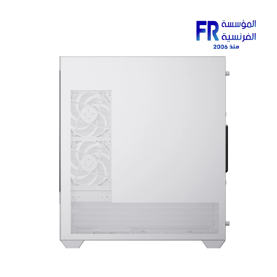 ⁦Aerocool P500D Tempered Glass White Mid Tower Case⁩ - الصورة ⁦5⁩