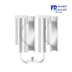 ⁦ID-COOLING FROZN A620 PRO XE ARGB Snow 6 Heatpipe Dual Tower With 2 120mm Hydraulic Bearing Fan White Air Cpu Cooler⁩ - الصورة ⁦3⁩