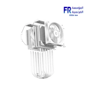⁦ID-COOLING FROZN A620 PRO XE ARGB Snow 6 Heatpipe Dual Tower With 2 120mm Hydraulic Bearing Fan White Air Cpu Cooler⁩ - الصورة ⁦5⁩