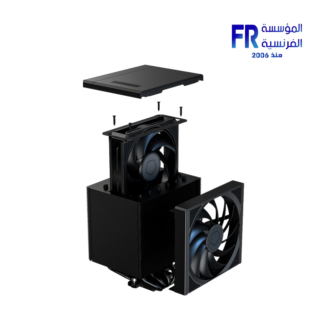 ID-COOLING FROZN A620 SLK 6 Heatpipe Dual Tower With 2 120mm Hydraulic Bearing Hybrid Air Cpu Cooler - Image 6