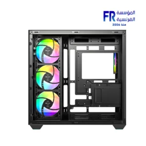ID-COOLING VIEW 510 4 Fan PWM ARGB Black Mid Tower Case - Image 4