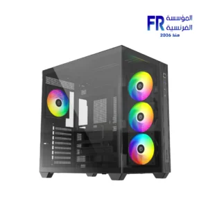 ID-COOLING VIEW 510 4 Fan PWM ARGB Black Mid Tower Case