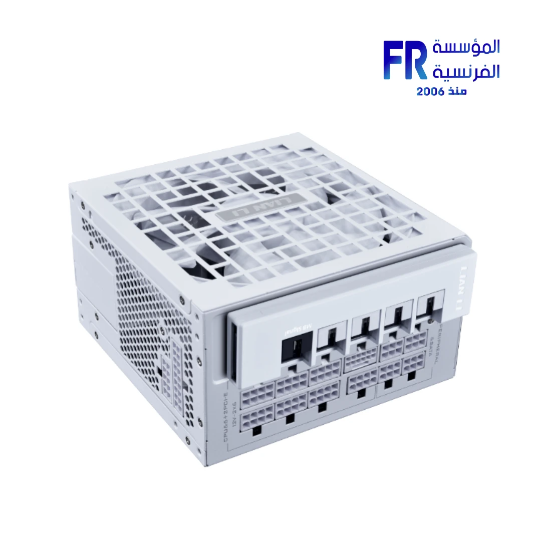 LIAN LI RS1000G 1000W white fully modular power supply alternate product view