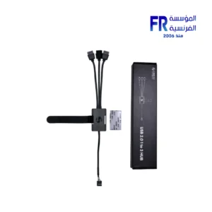 Lian Li USB hub 9-pin internal 1-to-3 splitter black front view Nasr City store Egypt