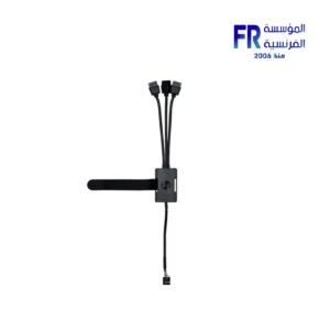 Alternative view of Lian Li 1 x 1 9PIN male USB 2.0 to 3 x 1 9PIN female USB 2.0 Black Hub