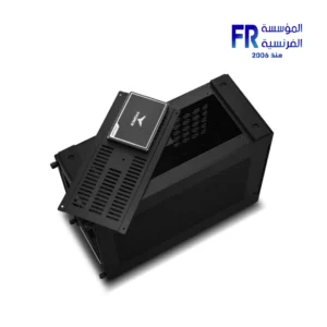 Alternative view of Lian Li DAN A4 H2O PCIe 5.0 Black Mini ITX Tower Gaming Case