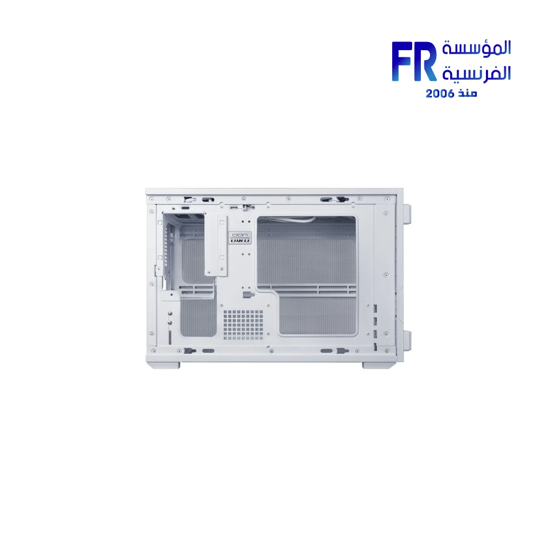 ⁦Lian Li DAN B4 Mesh White Micro Tower Gaming Case⁩ - الصورة ⁦5⁩