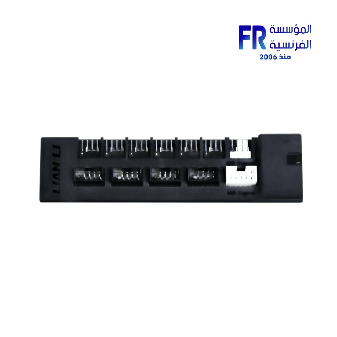 LIAN LI EDGE HUB ADV white internal USB expansion and PWM fan hub with GPU connector temperature monitoring