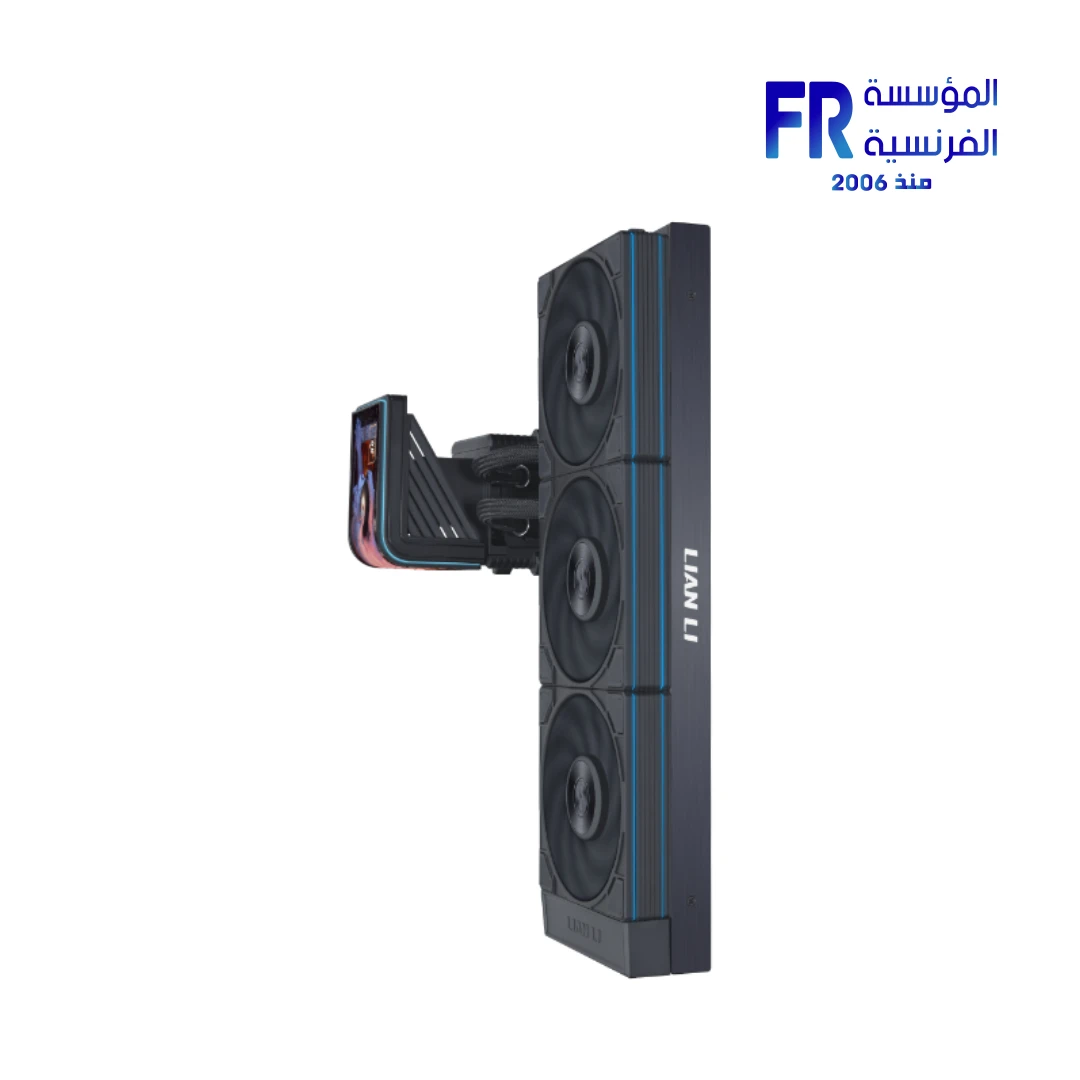 ⁦Lian Li HydroShift II Oled Curved 360MM Black with UNI FAN P28 V2 AIO Liquid Cpu Cooler⁩ - الصورة ⁦2⁩