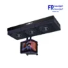 Lian Li HydroShift II cooler black front view with curved OLED screen and UNI FAN P28 V2 fans Nasr City store Egypt