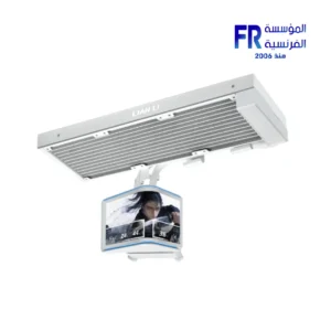 HydroShift II fanless cooler white front view with curved OLED screen and bare radiator for custom fan setup Nasr City store Egypt