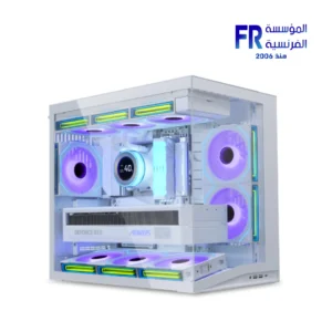 Alternative view of Lian Li O11 Dynamic Mini V2 White ATX Tower Gaming Case