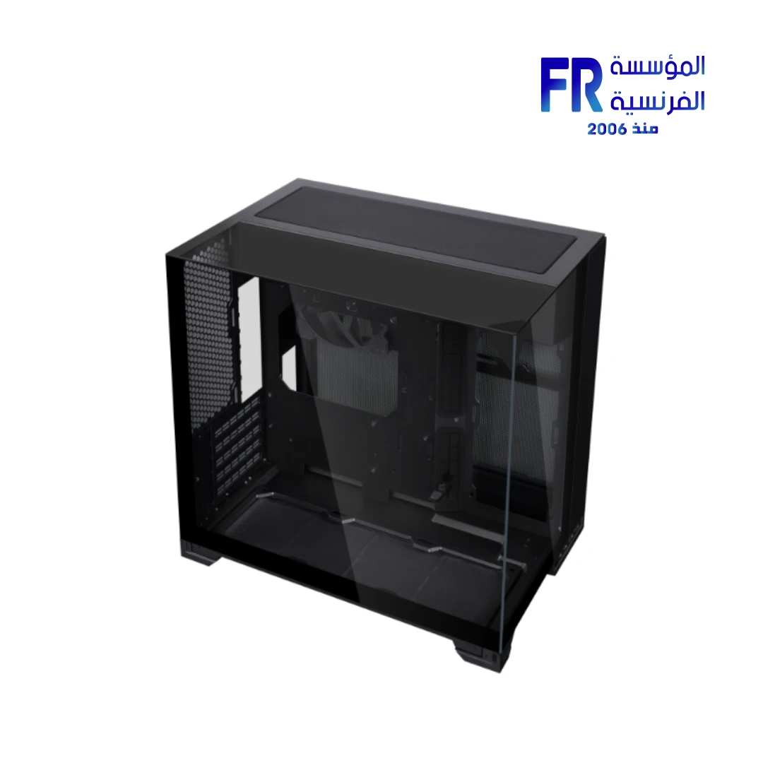 ⁦Lian Li O11 Vision M Black Micro Tower Gaming Case⁩ - الصورة ⁦2⁩